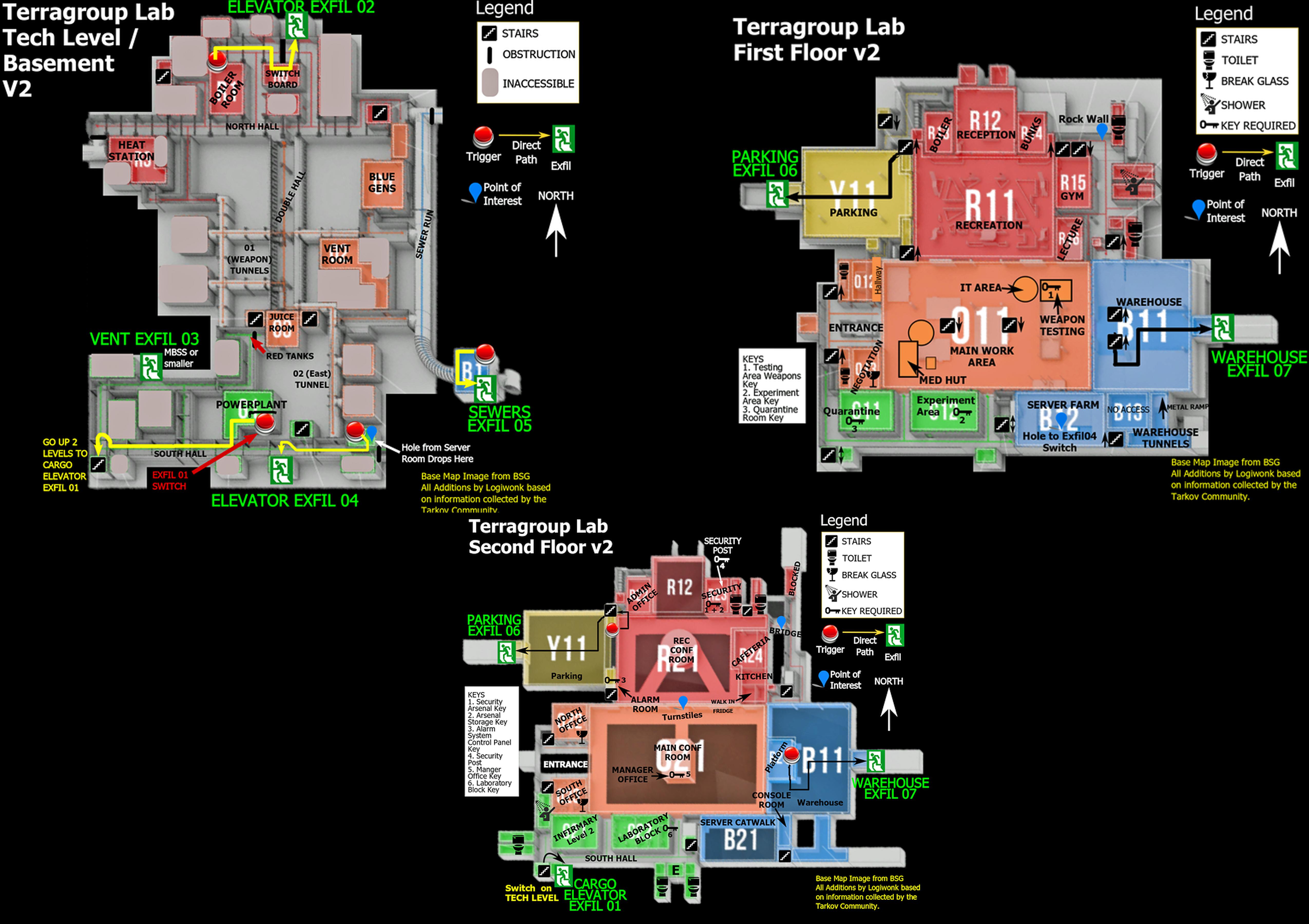 EFT Map Labs